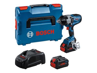 Bosch BSH6019M1070 GDS 18V-1600 HC BITURBO Impact Wrench 18V 2 x 8.0Ah ProCORE18V Li-ion
