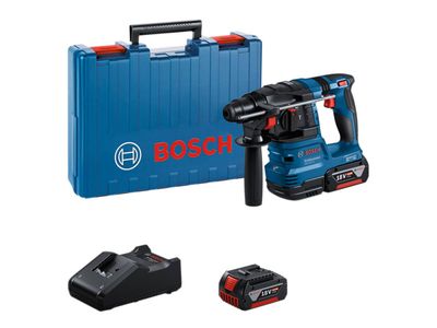 Bosch BSH611924072 GBH 18V-22 SDS-Plus Rotary Hammer 18V 2 x 4.0Ah Li-ion