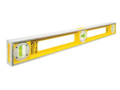 Stabila 02544 - 83S Level Double Plumb 3 Vial 60cm