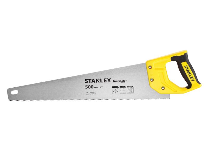 STANLEY STA120367 Sharpcut™ Handsaw 500mm (20in) 7 TPI