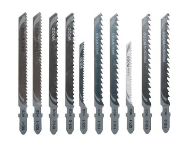DEWALT DEWDT2290 HCS Wood Jigsaw Blades Variety Pack of 10