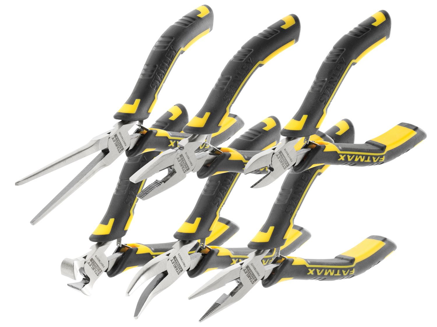 STANLEY STA080541 FatMax Mini Pliers Set, 6 Piece