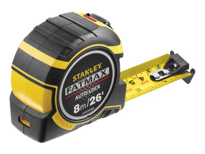 STANLEY STA033504 FatMax Autolock Pocket Tape 8m/26ft (Width 32mm)