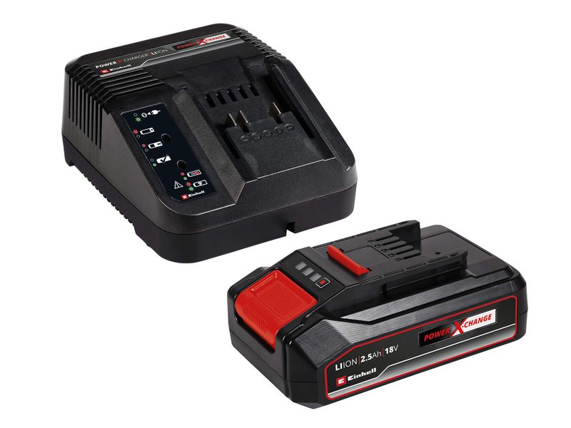 Einhell PX-STKIT25 Power X-Change 18v 1x 2.5Ah Li-Ion Battery and Charger Starter Kit