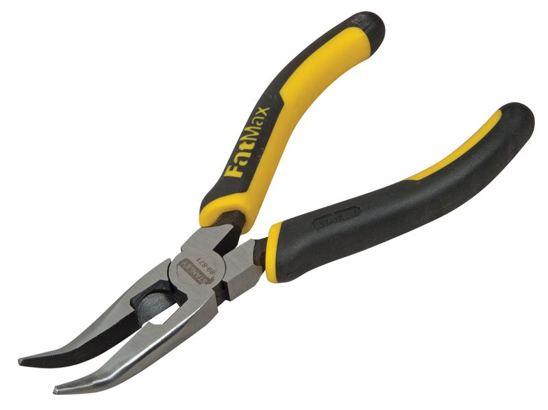Stanley STA089871 FatMax Bent Snipe Nose Pliers 160mm (6.1/4in)
