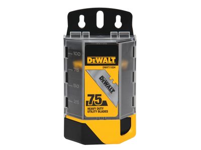 Dewalt DHT711004 DWHT11004-7 Induction Hardened Utility Blades (Dispenser of 75)