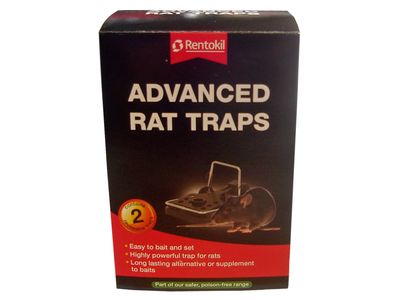 Rentokil RKLFR51 Advanced Rat Trap (Twin Pack)
