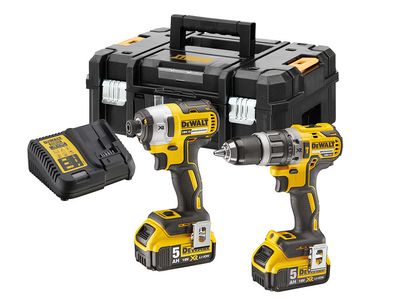 Dewalt DCK266P2T XR Brushless Twin Pack 18V 2 x 5.0Ah Li-ion