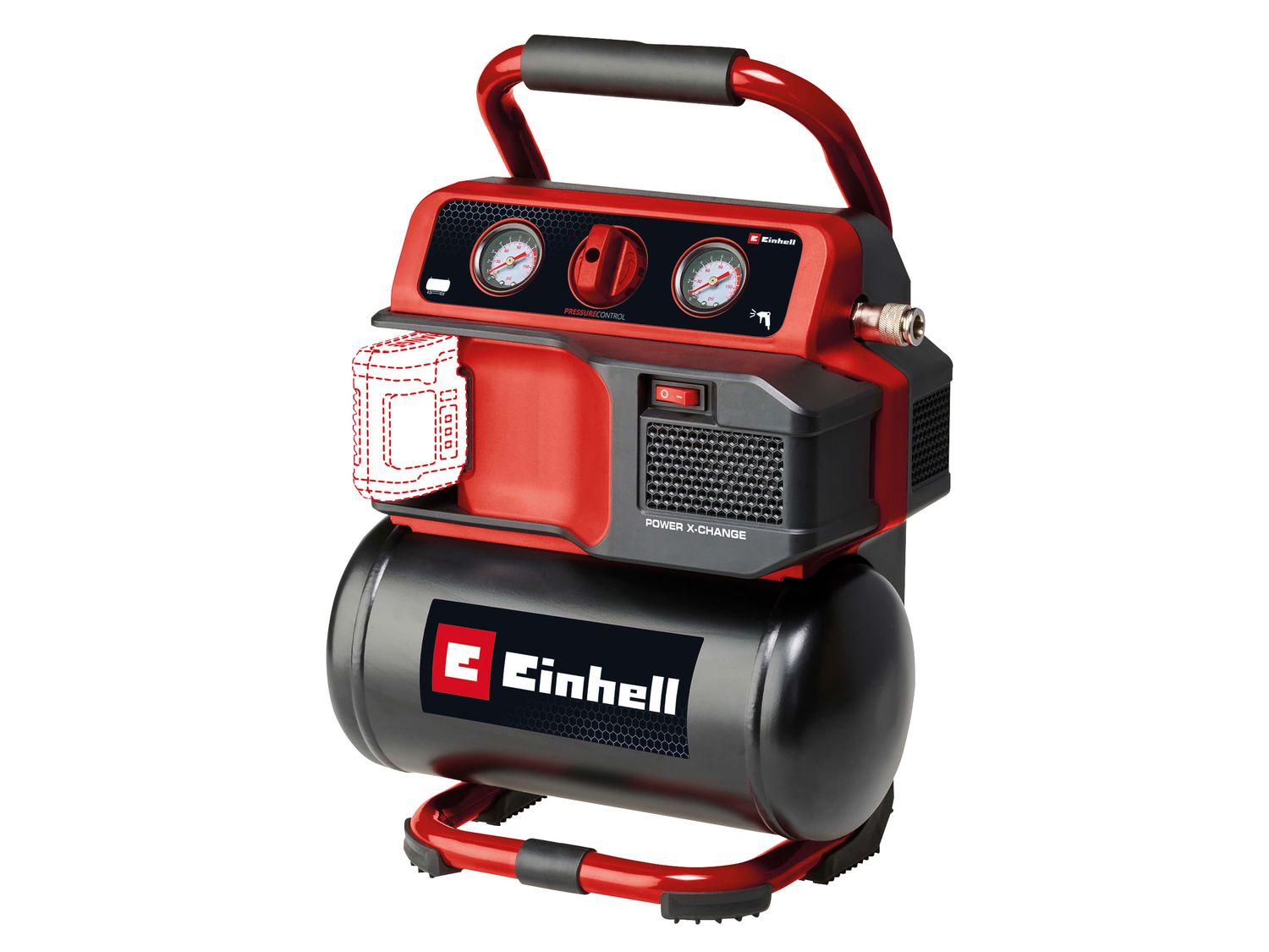 Einhell EINTEAC1875N TE-AC 18/75 Li OF-Solo Power X-Change Air Compressor 18V Bare Unit