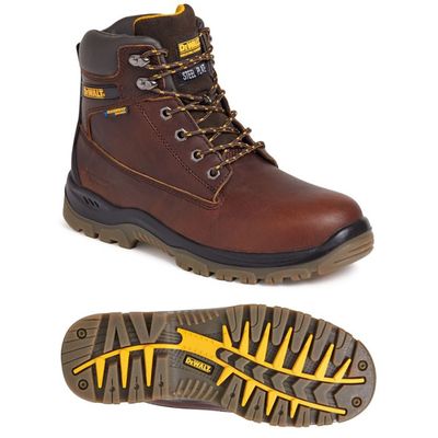 DEWALT DEWTITAN9T Titanium S3 Safety Boots Tan UK 9 EUR 43