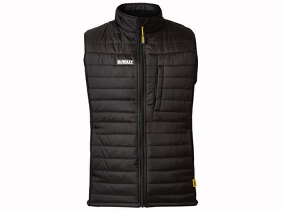 DEWALT DEWFORCEXL Force Lightweight Padded Gilet Black - XL (48in)