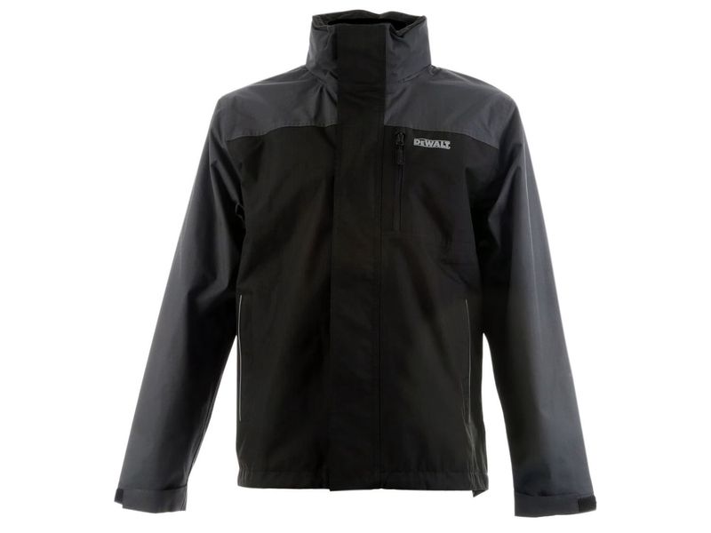 DEWALT DEWSTORMXXL Storm Waterproof Jacket Grey/Black - XXL (52in)
