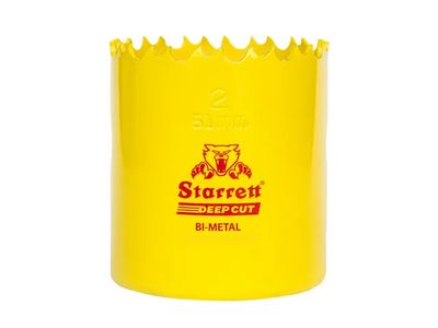 Starrett STRHS79DC DCH0318 Deep Cut Bi-Metal Holesaw 79mm