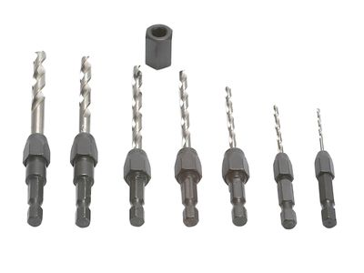 Trend TRESNAPDSET2 SNAP/D/SET/2 1-7mm Drill Set, 7 Piece