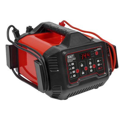 Sealey SUPERBOOST150D 6/12V Automatic Battery Charger &amp; Maintainer 150A Starter/15A