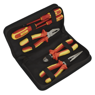 Sealey Siegen S01218 6pc VDE Electrician&#39;s Tool Kit