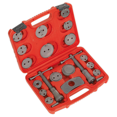 Sealey VS0282 21pc Brake Piston Wind-Back Tool Kit