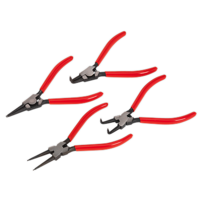 Sealey Premier AK8454 4pc 180mm Circlip Pliers Set