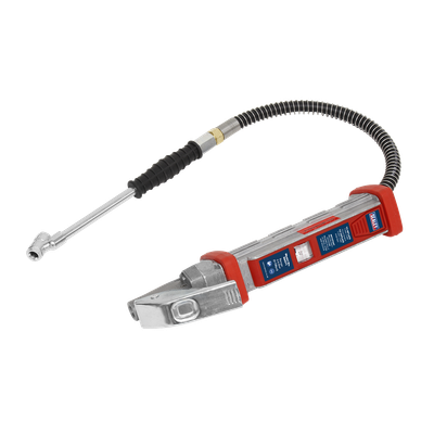 Sealey SA371 Tyre Inflator with 0.5m Hose and Twin Push-On Connector