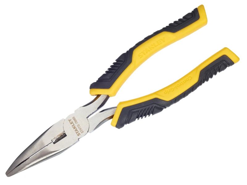 STANLEY STA075065 ControlGrip™ Long Bent Nose Pliers 150mm (6in)