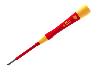 Wiha WHA42376 PicoFinish Slotted Fine electric Screwdriver 2.5 x 65mm