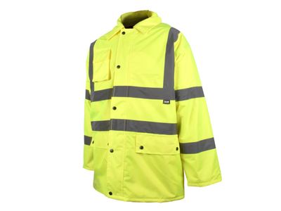 Scan SCAHVMJM Hi-Vis Motorway Jacket Yellow - M (41in)