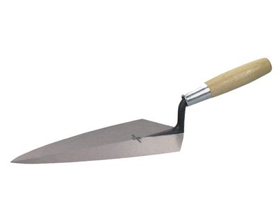 Marshalltown M1911 Philadelphia Pattern Brick Trowel Wooden Handle 11in