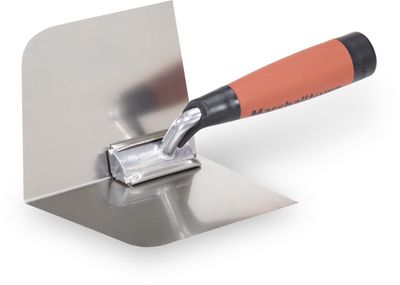 Marshalltown M23RD Curved Inside Corner Trowel DuraSoft Handle 5in