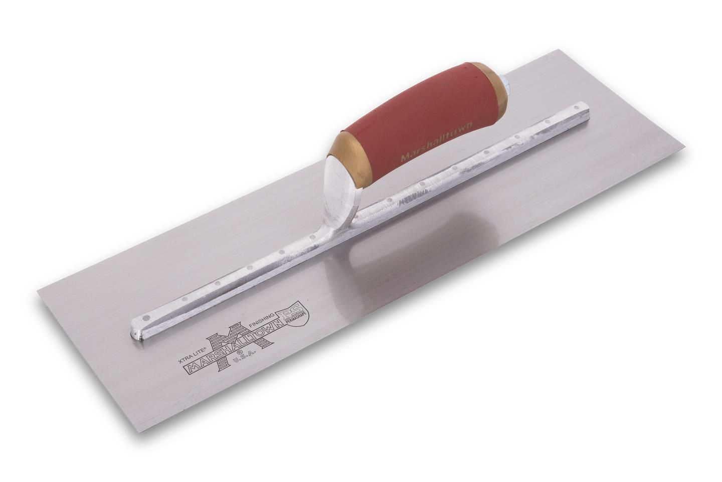 Marshalltown MPB815D Pre-Worn PermaShape Finishing Trowel DuraSoft Handle 18 x 5in