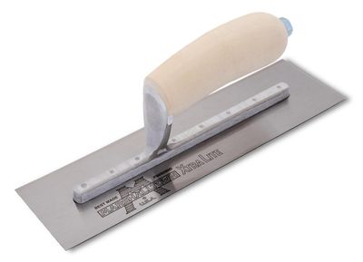 Marshalltown MXS2 Plasterer&#39;s Finishing Trowel Wooden Handle 11.1/2 x 4.1/2in