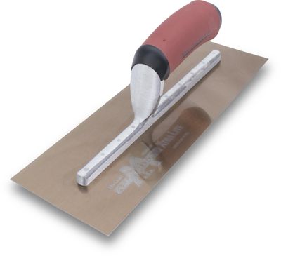 Marshalltown MXS73GSD Gold Finishing Trowel DuraSoft Handle 14 x 4.3/4in