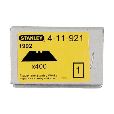 STANLEY STA411921 1992B Knife Blades Heavy-Duty (Pack 400)
