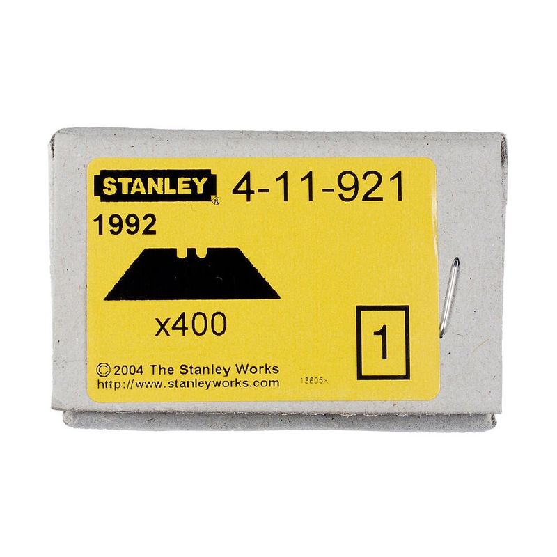 STANLEY STA411921 1992B Knife Blades Heavy-Duty (Pack 400)