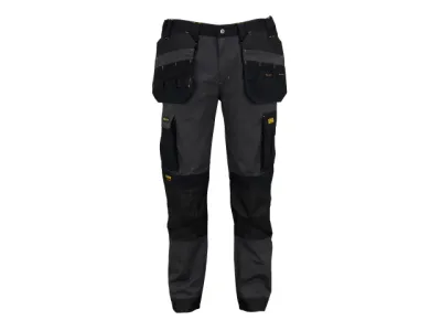 Dewalt Albany Slim Fit Black Trousers 32in Waist 33in Leg