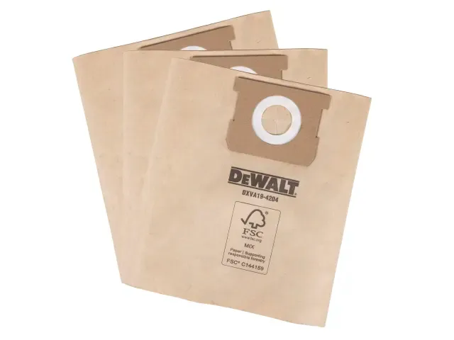 Dewalt DXVA19-4204 Dust Bag (3 Pack)