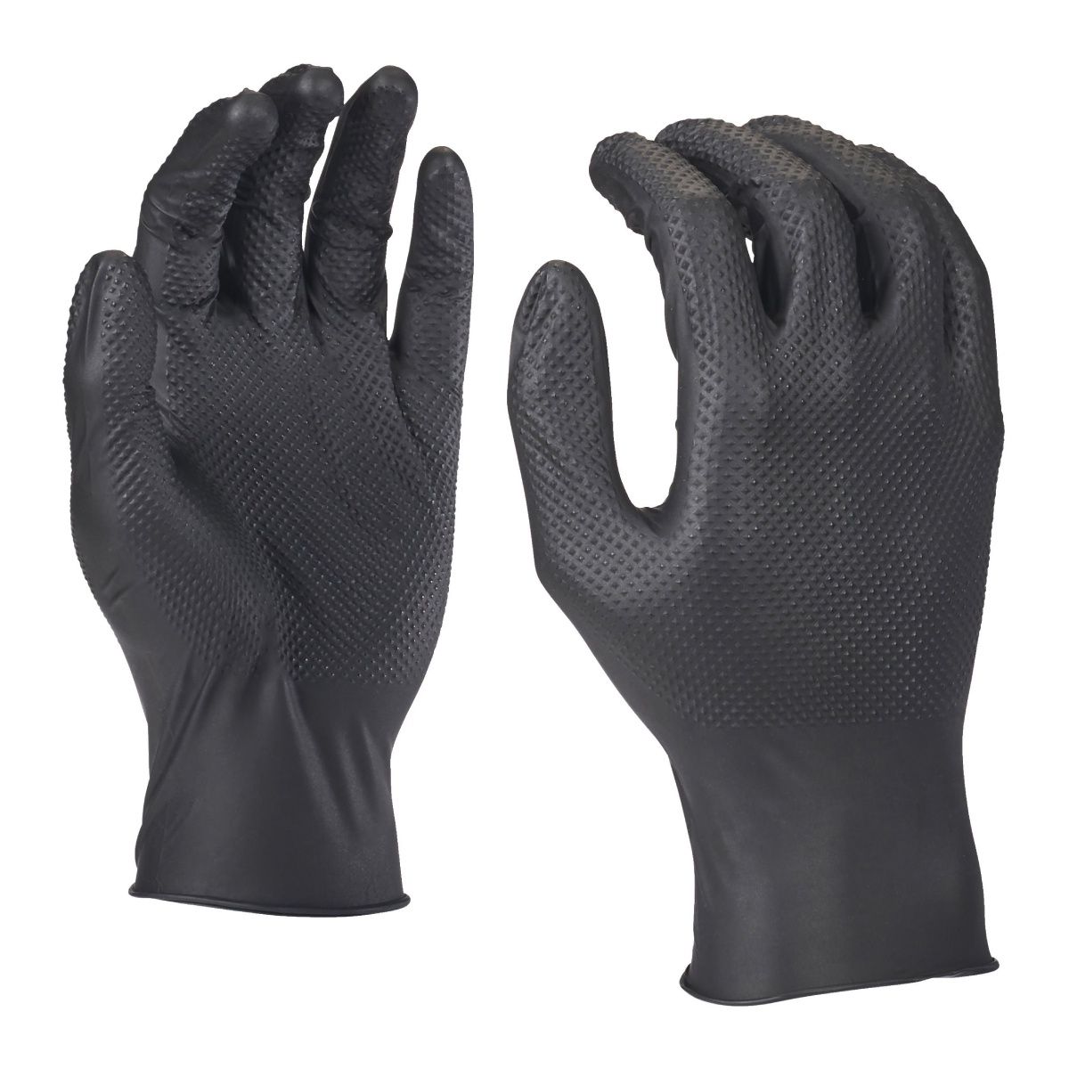 Milwaukee 4932493236 Nitrile Disposable Gloves X-Large Size 10 Pack of 50
