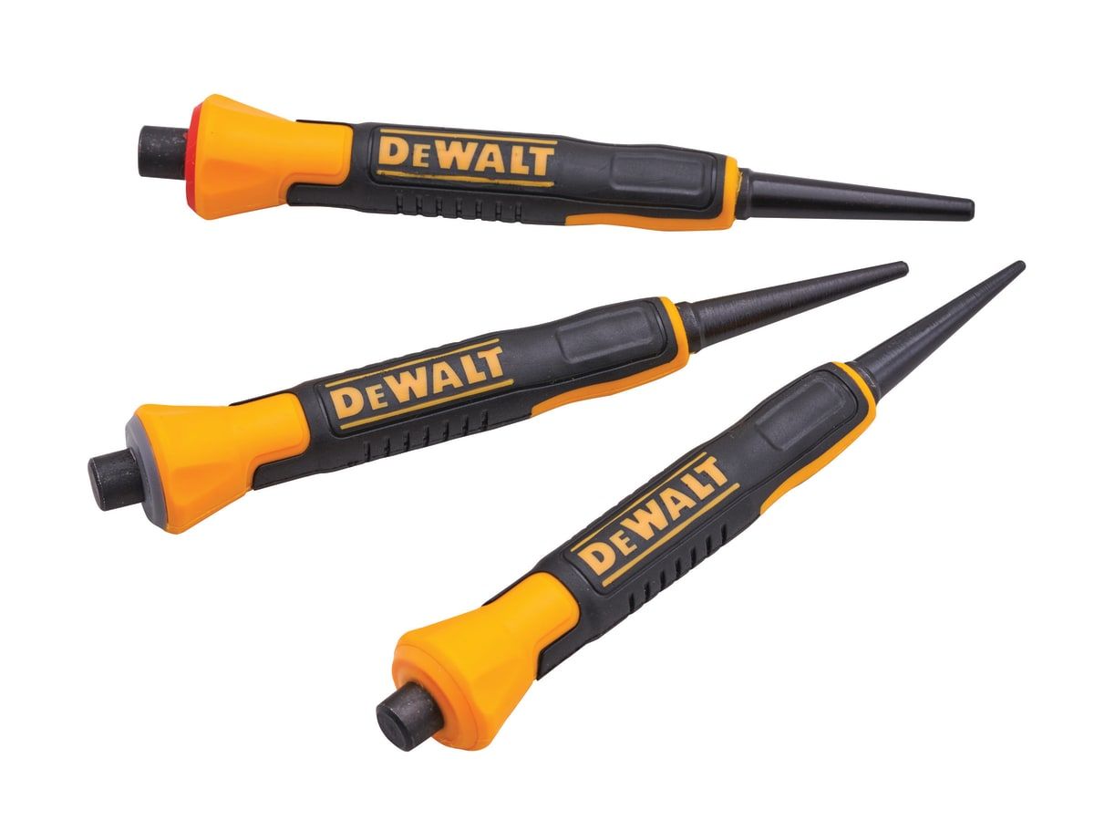 Dewalt DWHT05801-8 3pc Nail Punch Set XMS25NAILSET