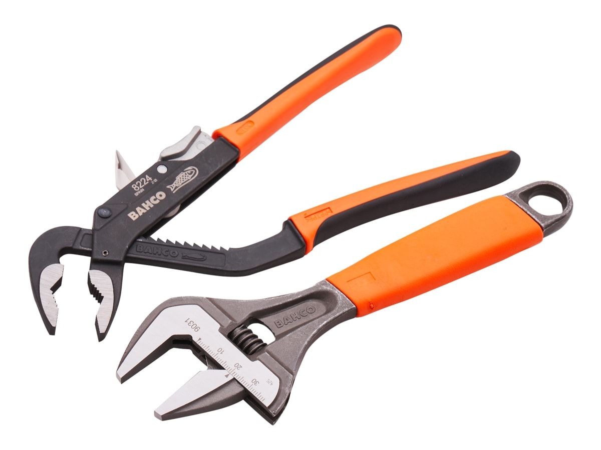 Bahco 9031-8224TO Adjustable and Waterpump Plier Set XMS25ADJPUMP