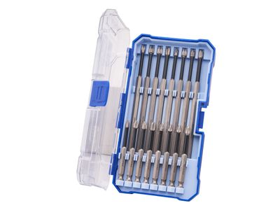 Faithfull FAISBSET16I 16pc Long Series Impact Driver bit Set XMS25LONGBIT