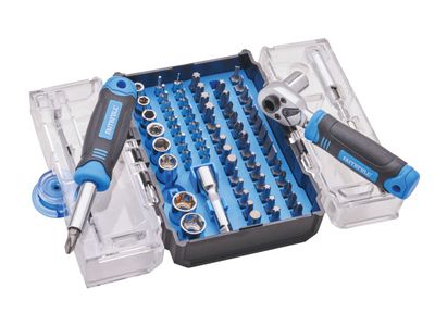 Faithfull FAISBSET78 78pc Screwdriver Bit and Socket Set XMS25SDSET78