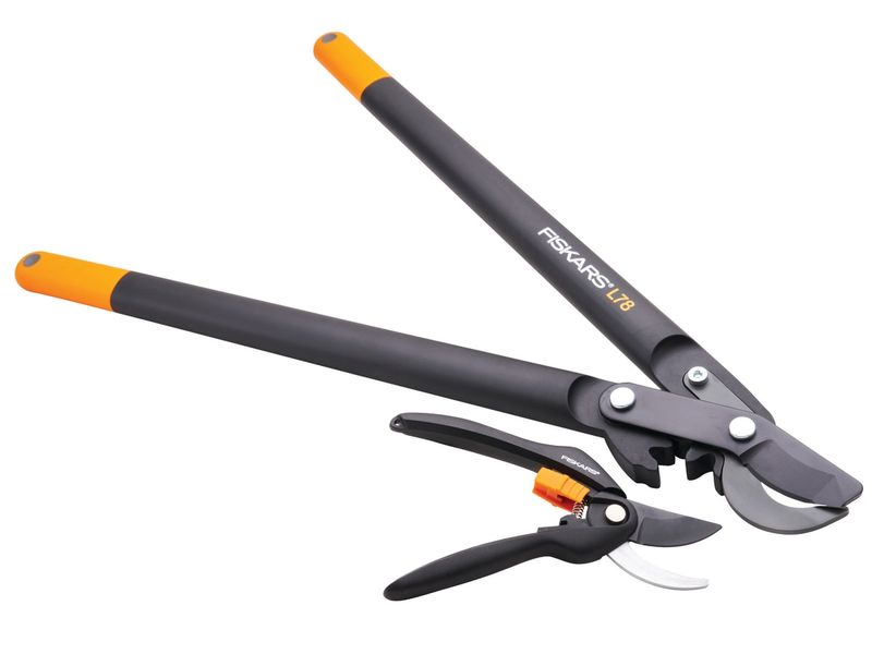 Fiskars 1050181 Powergear Lopper and Purner Set XMS25LOPPER