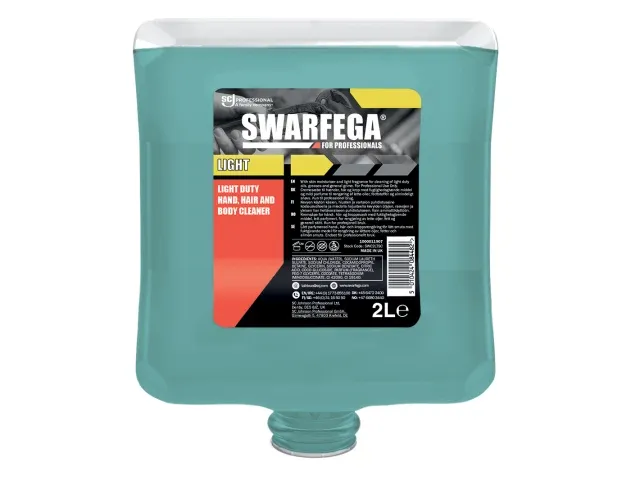 Swarfega SWC2LTSC Light Hand Hair and Body Cleaner Cartridge 2 litre