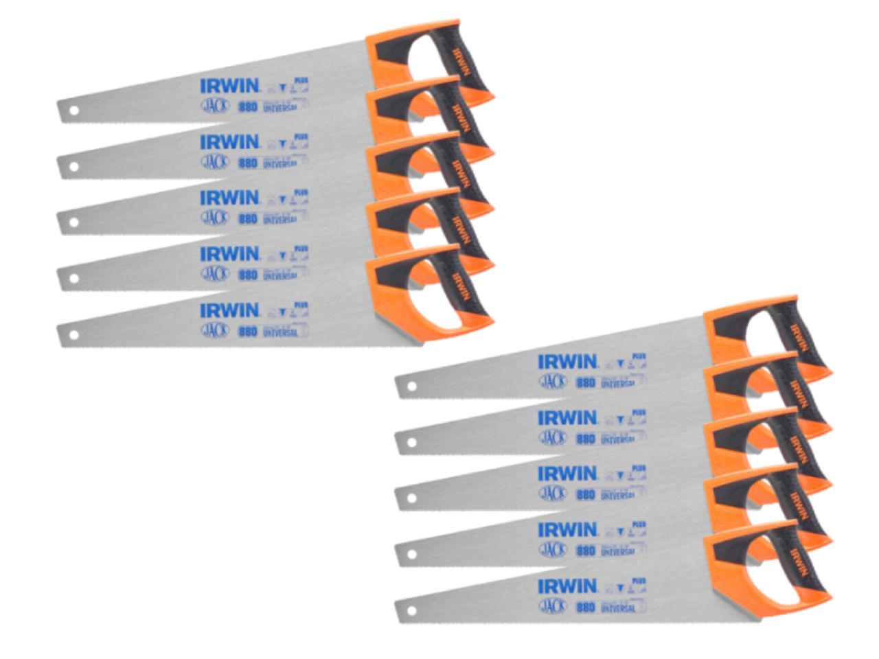 Irwin Jack JAK880UN20X10 880UN Universal Panel Saw 500mm 20in 8TPI Box of 10
