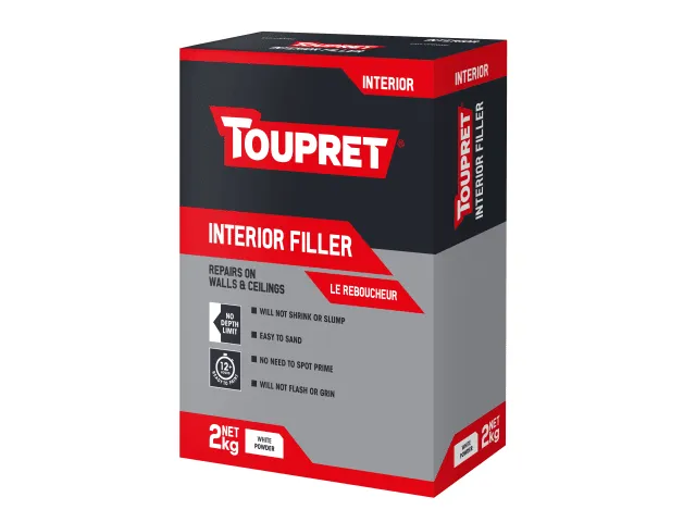 Toupret TOUTTREB702 Interior Filler 2kg