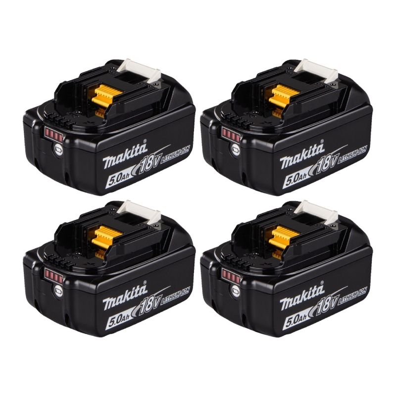 Makita Genuine BL1850B LXT 18v 5.0ah Li-ion Battery *4 Pack*