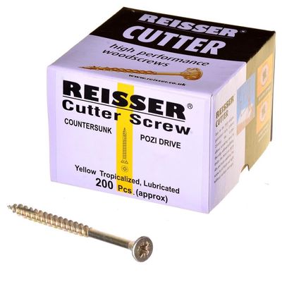Reisser 8221S220500604 Cutter Screw 5.0 x 60mm Box of 200