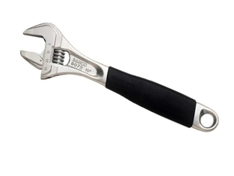 Bahco BAH9072C 9072C Chrome ERGO Adjustable Wrench 250mm (10in) img
