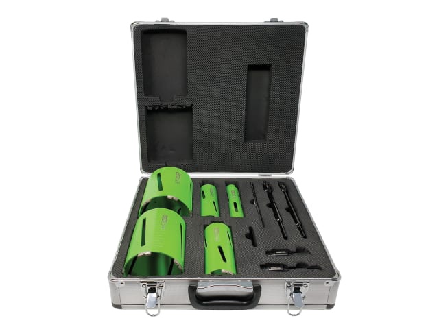 CorePlus DCDKIT11 11pc Dry Diamond Core Drill Bit Set img