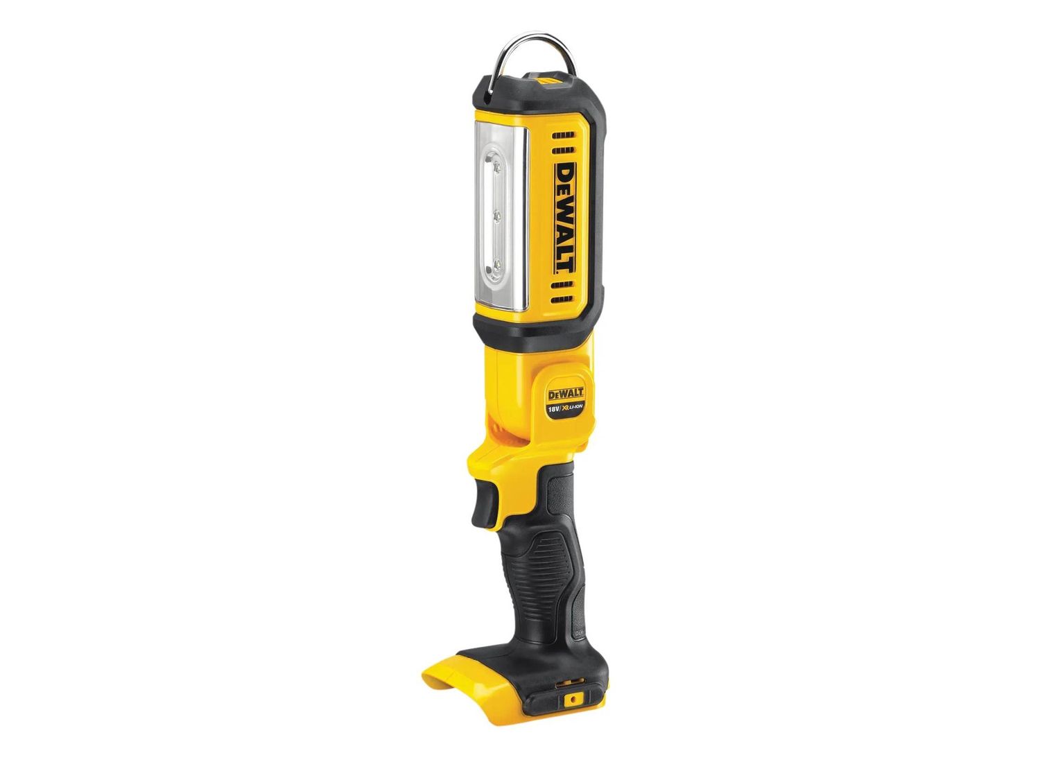 Dewalt LED Work Light Torch DCL050 18v XR Hand Held Pivot Head Bare Unit