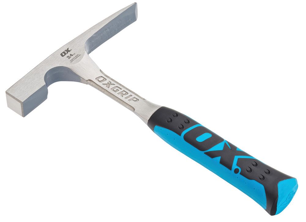 OX Tools OX-P082424 Pro Brick Hammer 24oz / 680g